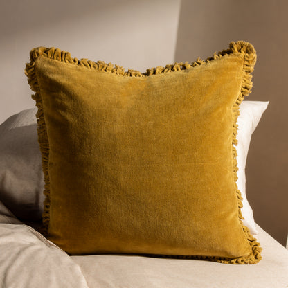 BERTIE 45X45 CUSHION CASE SAFFRON
