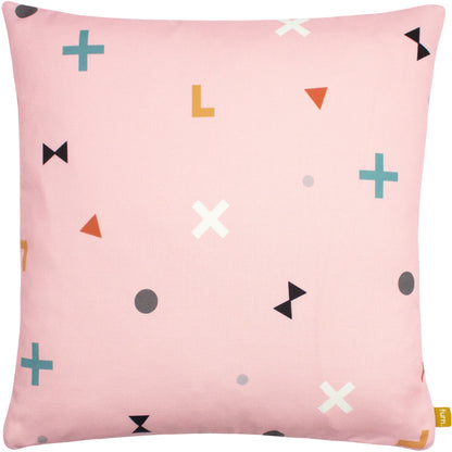 BITSA 43X43 CUSHION CASE BLUSH