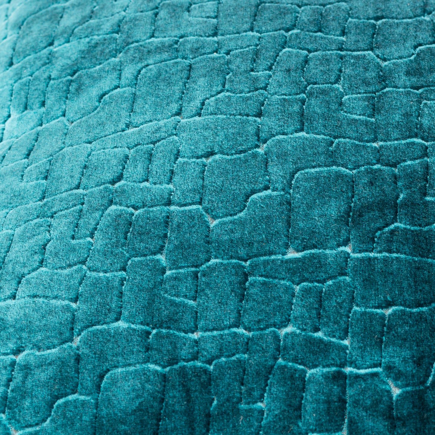 BLOOMSBURY 50X50 CUSHION CASE TEAL
