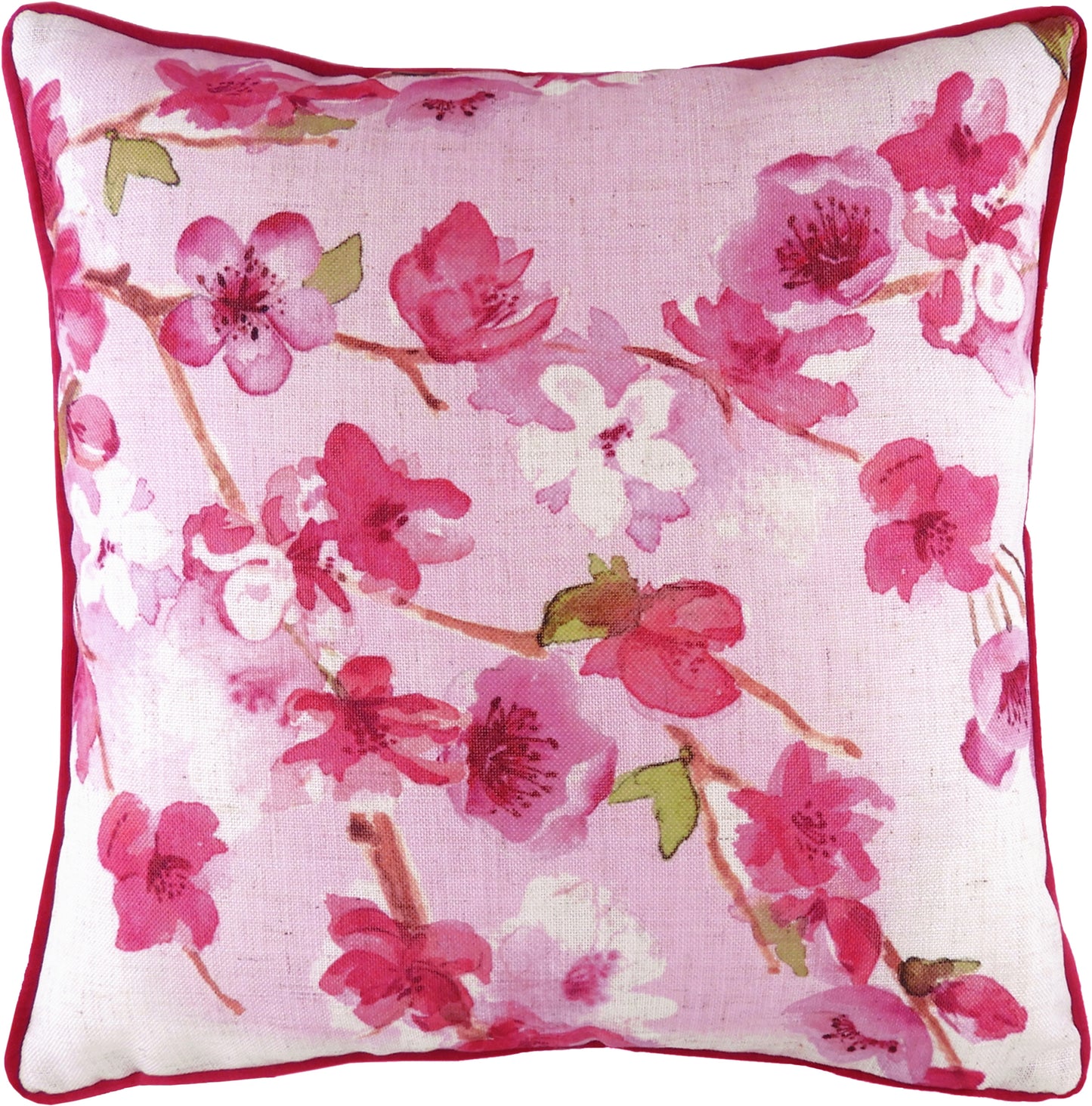 BLOSSOMS CHERRY 43X43 C/CASE MAGENTA