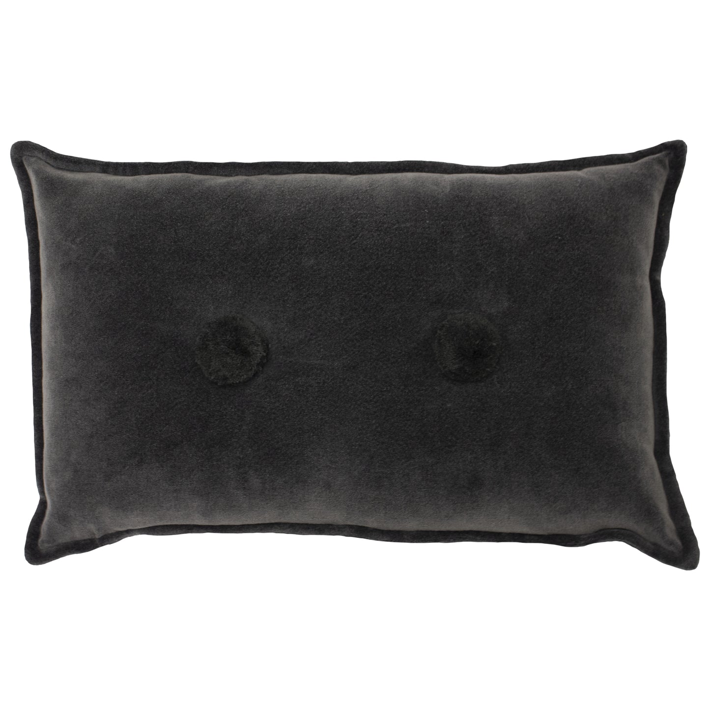 BOBBLE 30X50 PF/CUSHION CHARCOAL