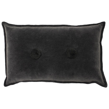BOBBLE 30X50 PF/CUSHION CHARCOAL