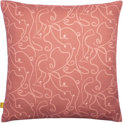 BODYART 43X43 CUSHION CASE CLAY RED