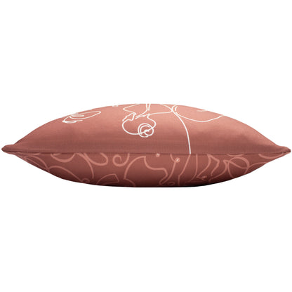 BODYART 43X43 CUSHION CASE CLAY RED