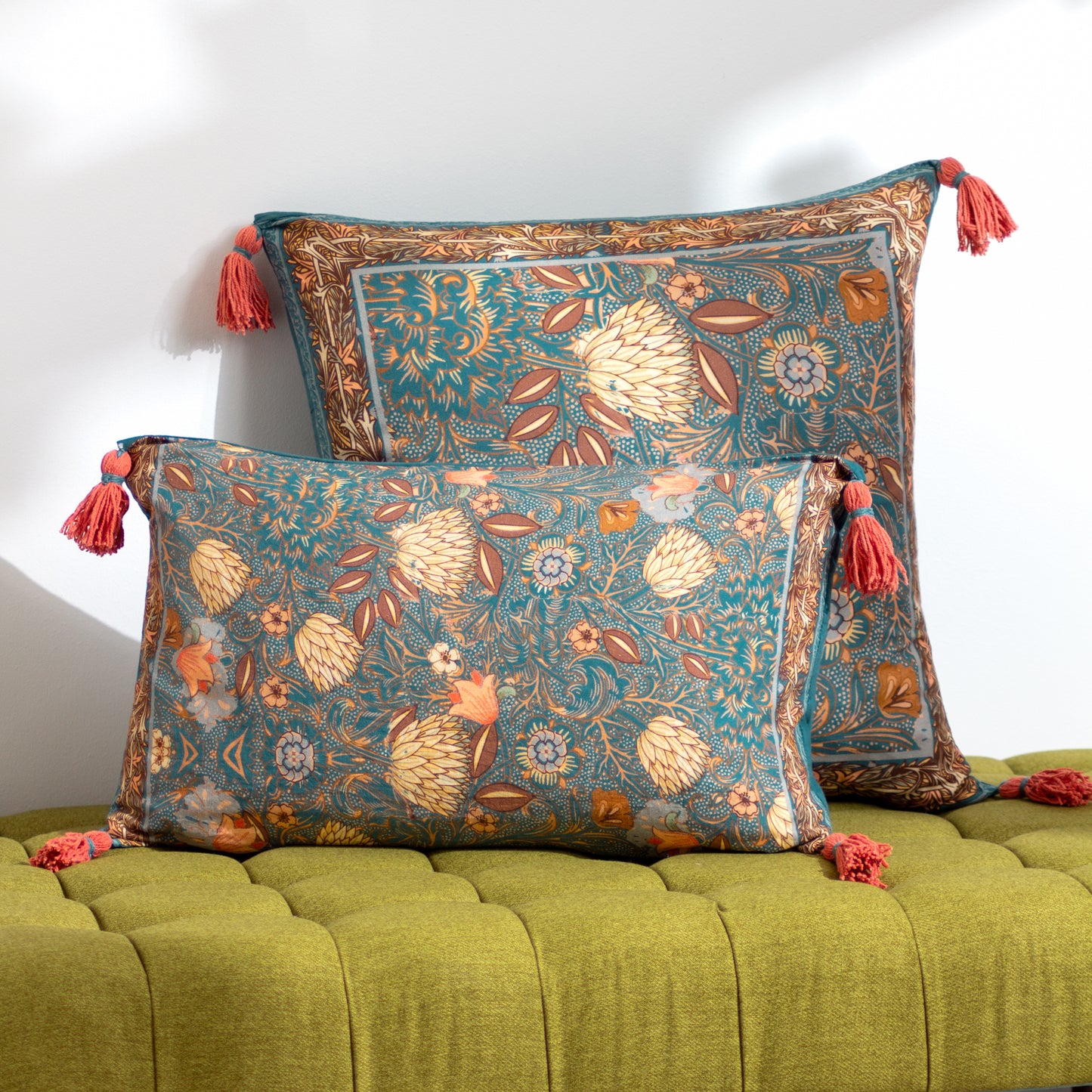 BOLAIS 50X50 CUSHION CASE BLUE