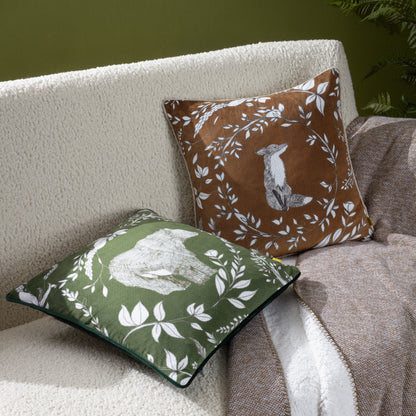 BUCKTHORN 43X43 CUSHION CASE AMBER
