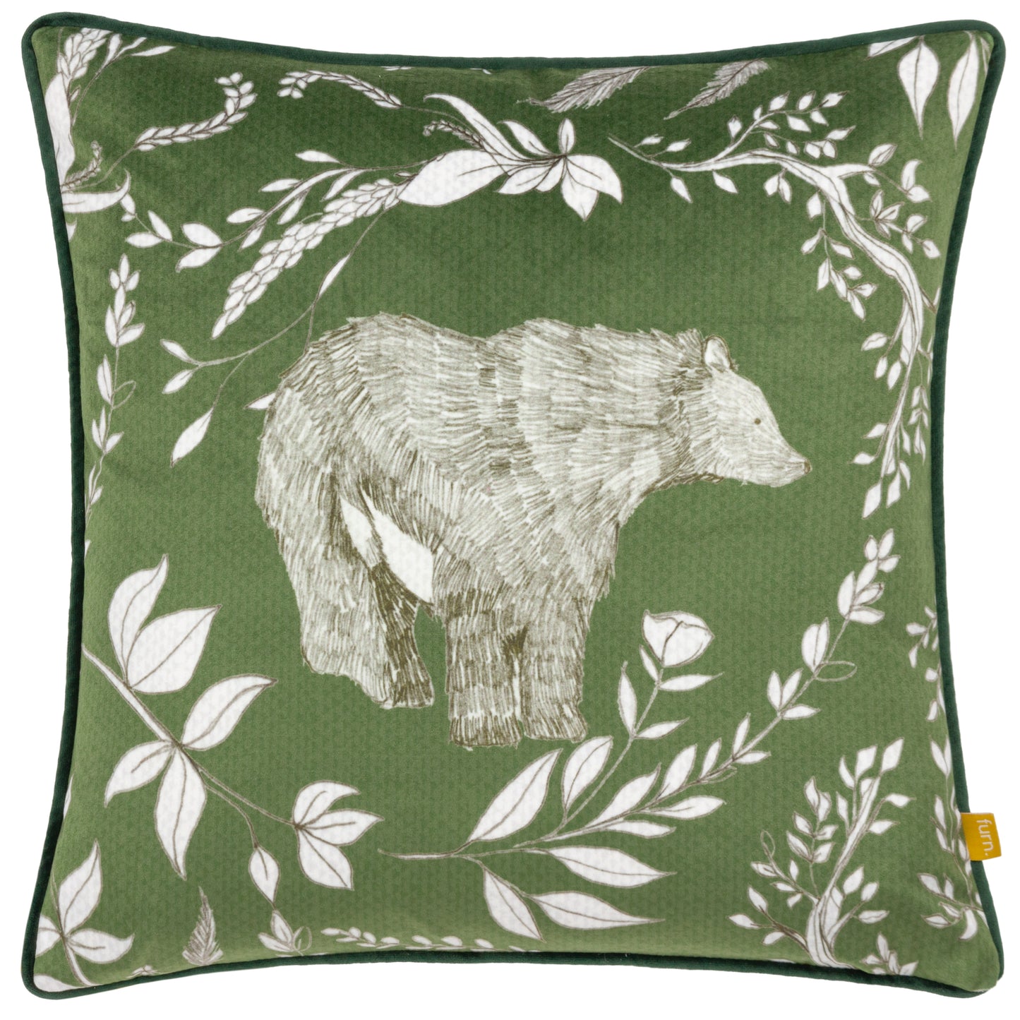 BUCKTHORN 43X43 CUSHION CASE GREEN