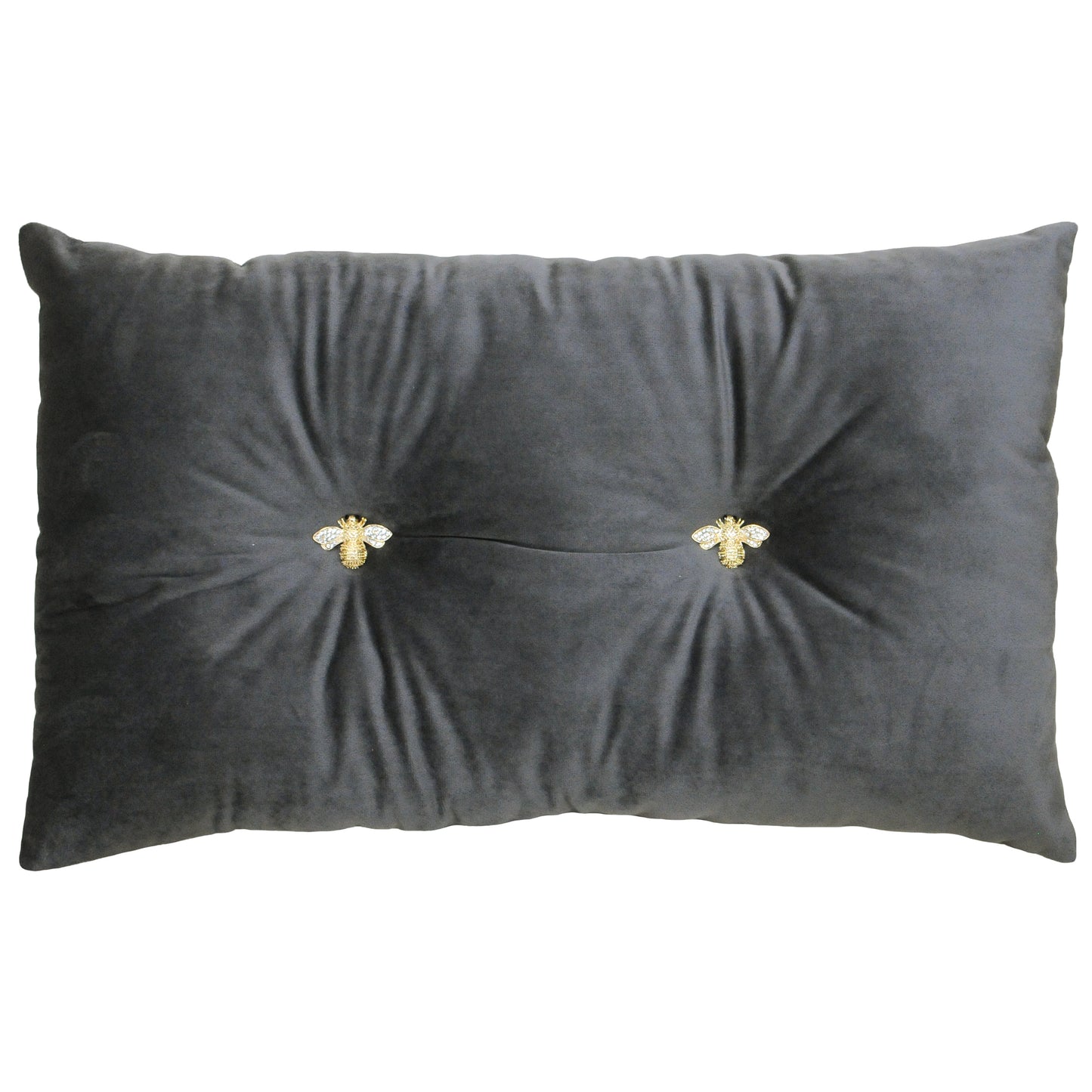 BUMBLE 30X50 PF/CUSHION CHARCOAL