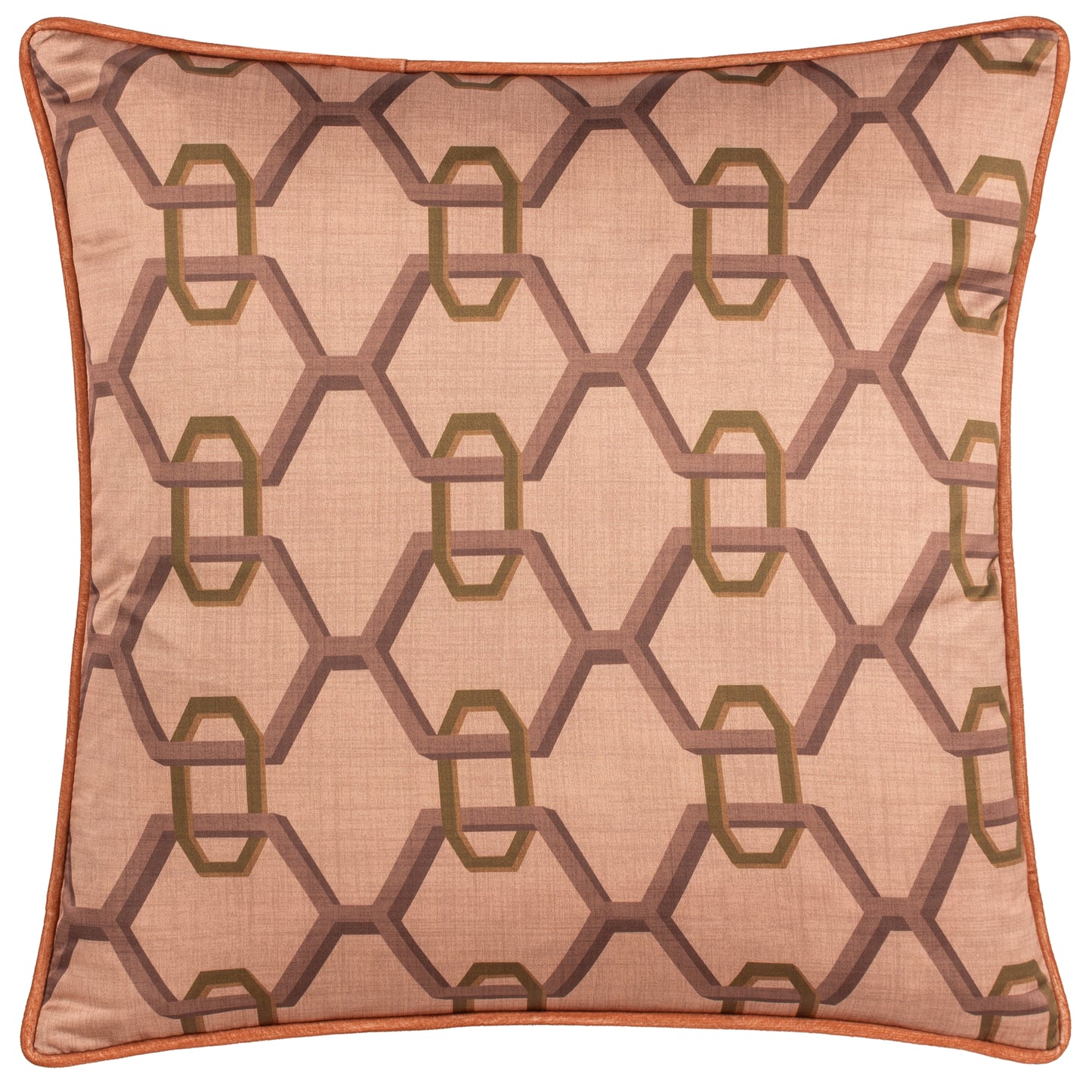 CARNABY CHAIN 45X45 CUSHION CASE PINK
