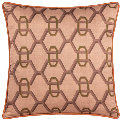 CARNABY CHAIN 45X45 CUSHION CASE PINK