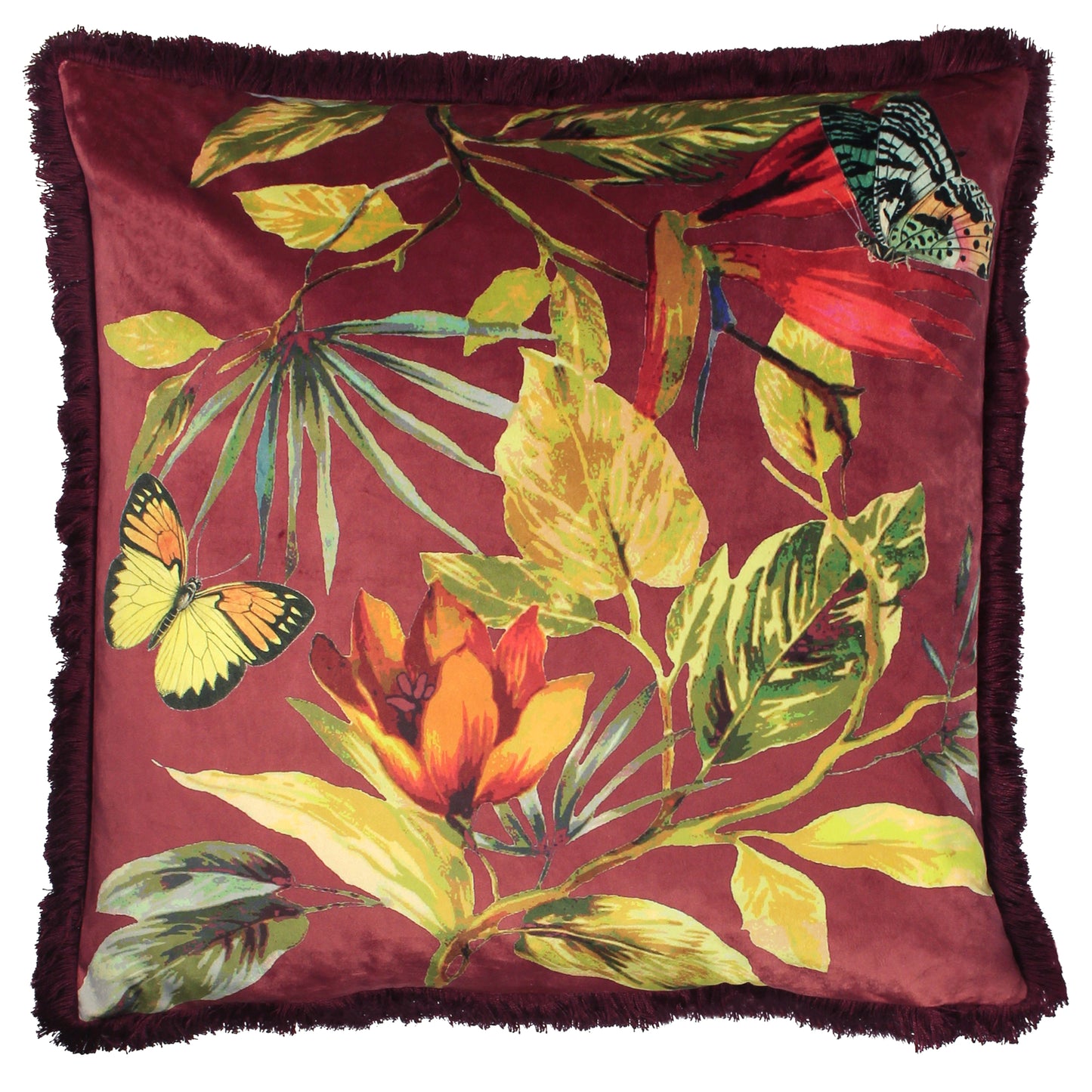 CAHALA 50X50 CUSHION COVER BERRY