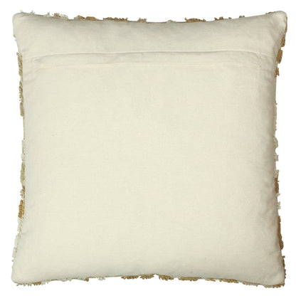 CALIKO 45X45 CUSHION COVER NATURAL/OCHRE