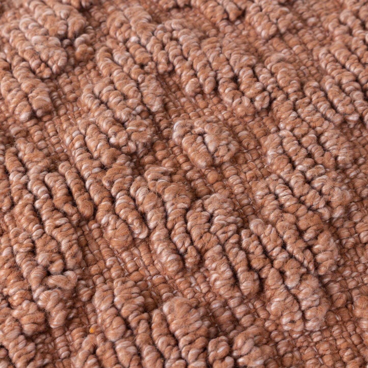 CALVAY 50X50 CUSHION CASE BAKED EARTH