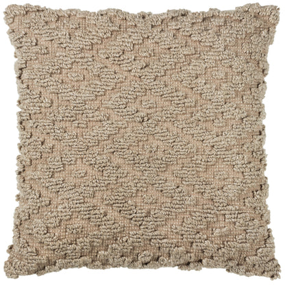 CALVAY 50X50 CUSHION CASE TAUPE