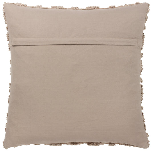 CALVAY 50X50 CUSHION CASE TAUPE