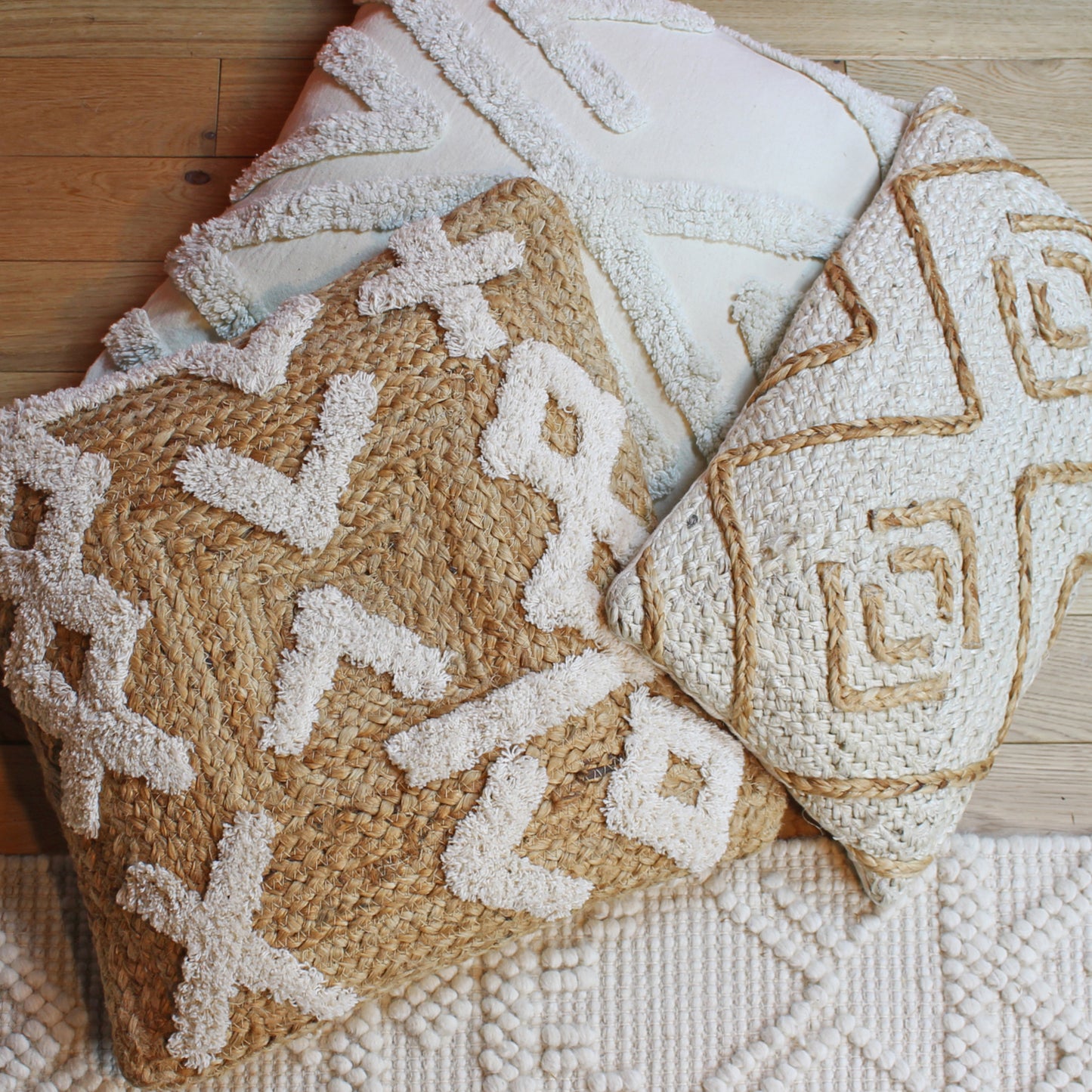 CAMFA 45X45 CUSHION CASE NATURAL
