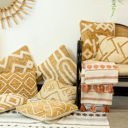 CAMFA 45X45 CUSHION CASE NATURAL