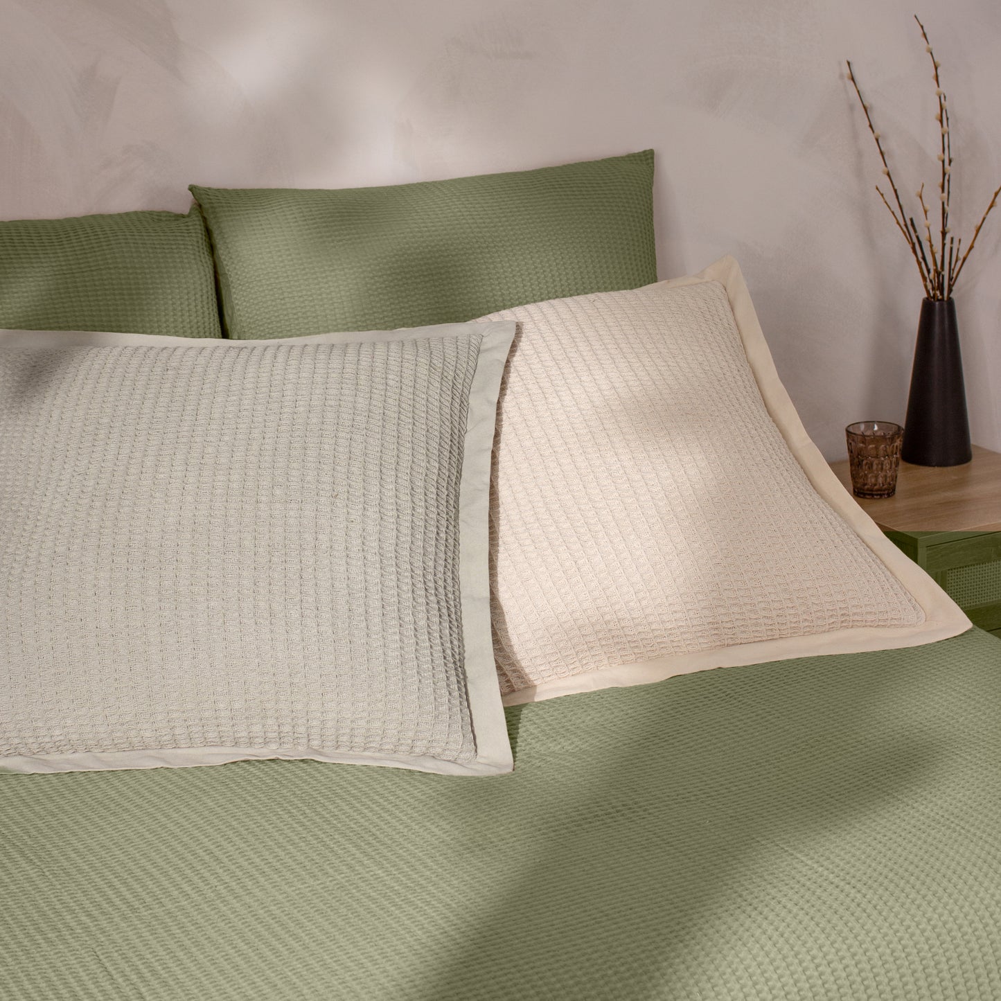 CANOPY 65X65 CUSHION CASE STONE