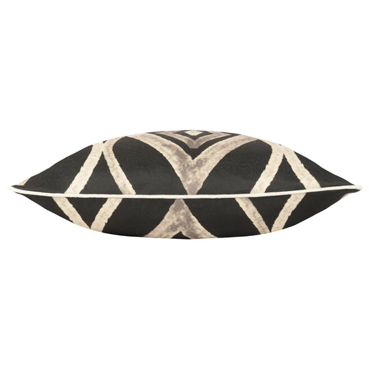 CAPE IKAT 50X50 CUSHION CASE BLACK