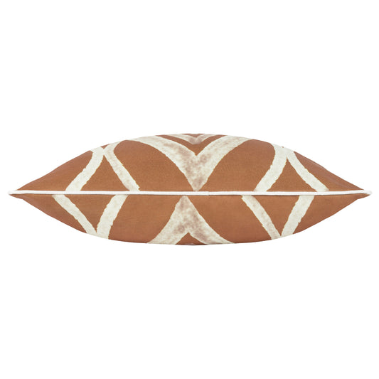 CAPE IKAT 50X50 CUSHION CASE RUST