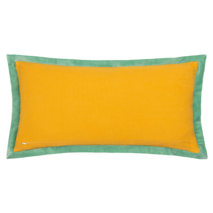 CASA 30X60 CUSHION CASE OCHRE/MARINE