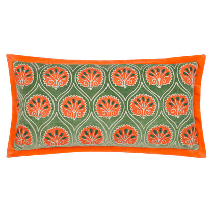 CASA 30X60 CUSHION CASE PERIDOT/ORANGE