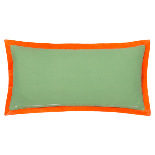 CASA 30X60 CUSHION CASE PERIDOT/ORANGE