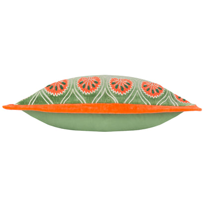 CASA 30X60 CUSHION CASE PERIDOT/ORANGE