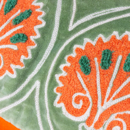 CASA 30X60 CUSHION CASE PERIDOT/ORANGE