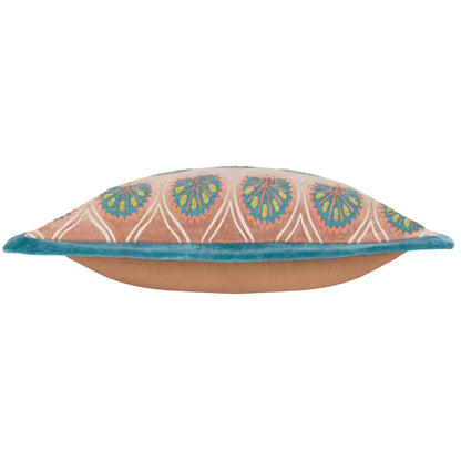 CASA 30X60 CUSHION CASE ROSE/FRENCH BLUE