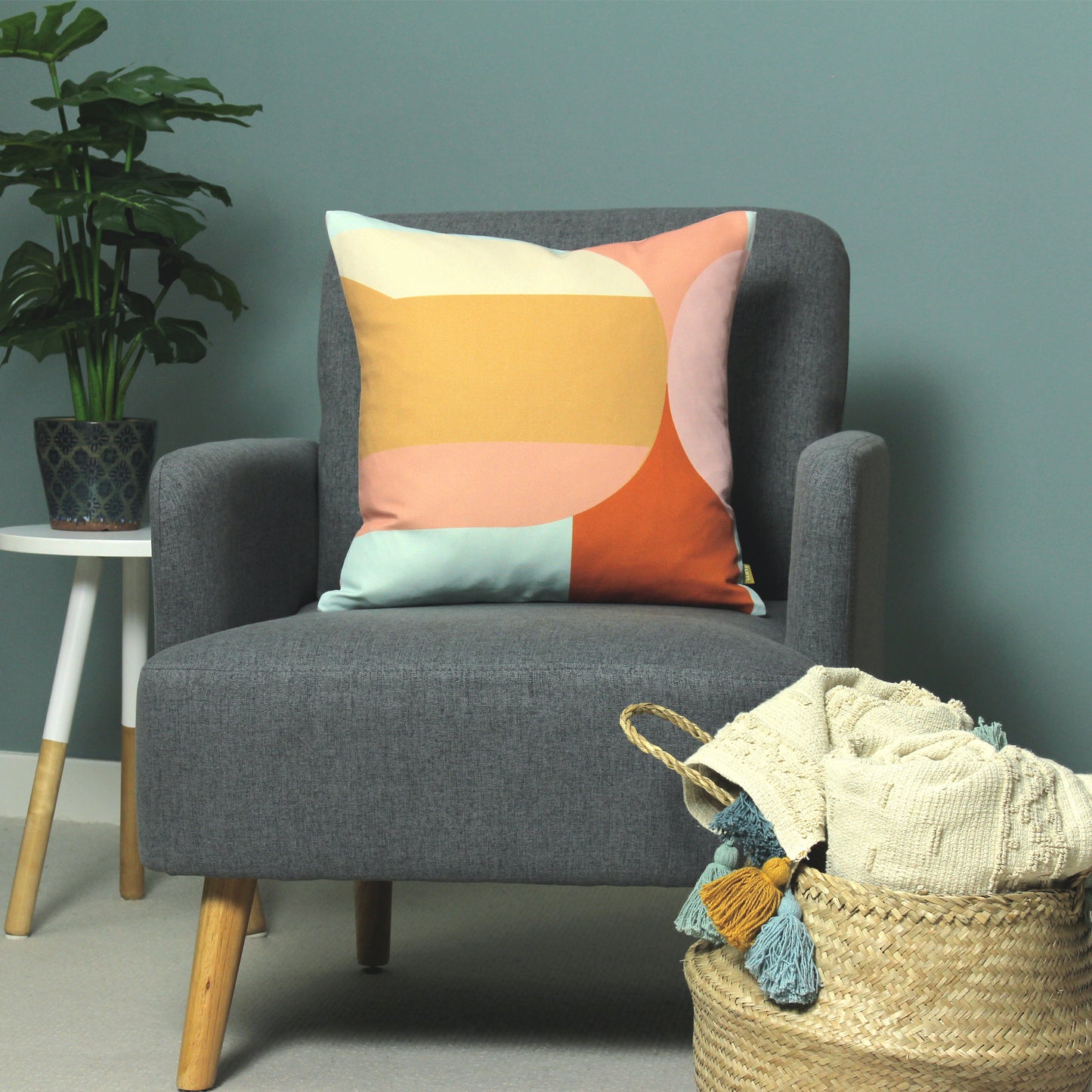 CEDRI 43X43 CUSHION CASE MULTI