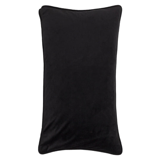 CELESTIAL STORIES 30X50 CUSHION CASE LINEN/BLACK