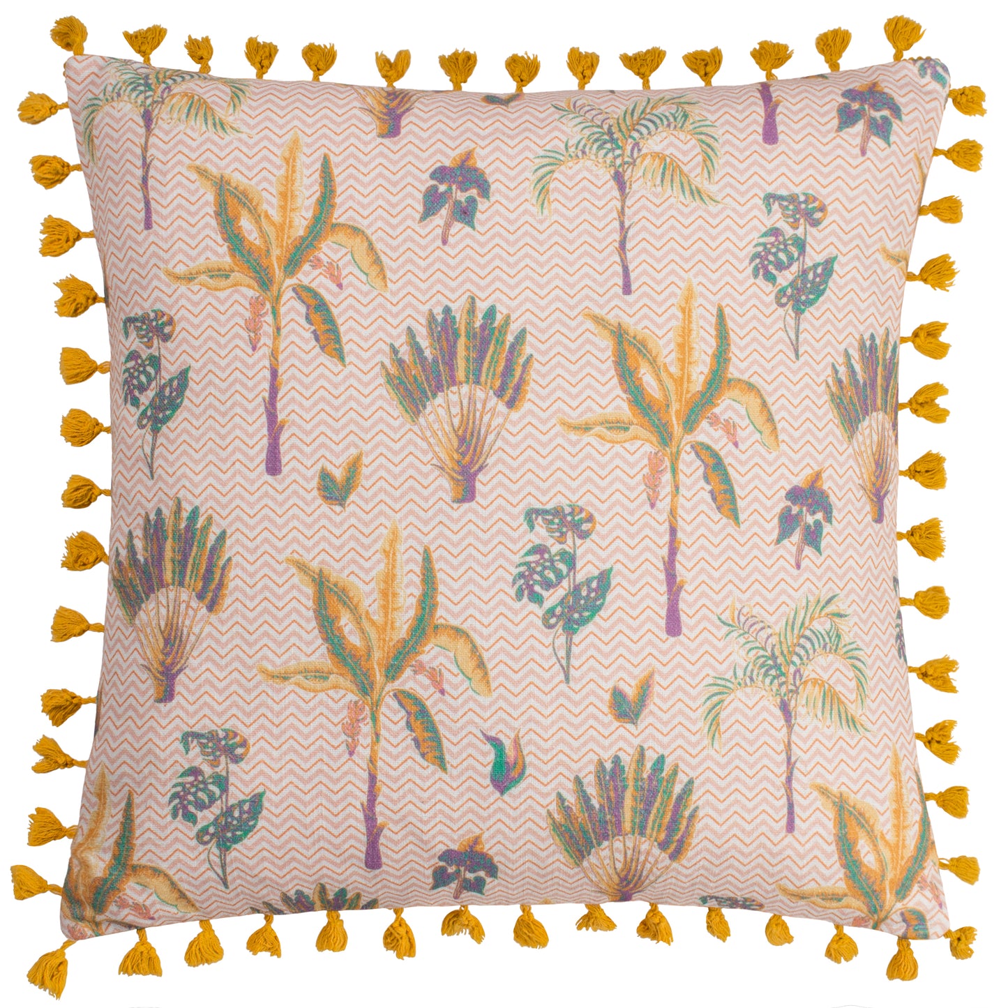 CHAMAE 50X50 CUSHION CASE CORAL