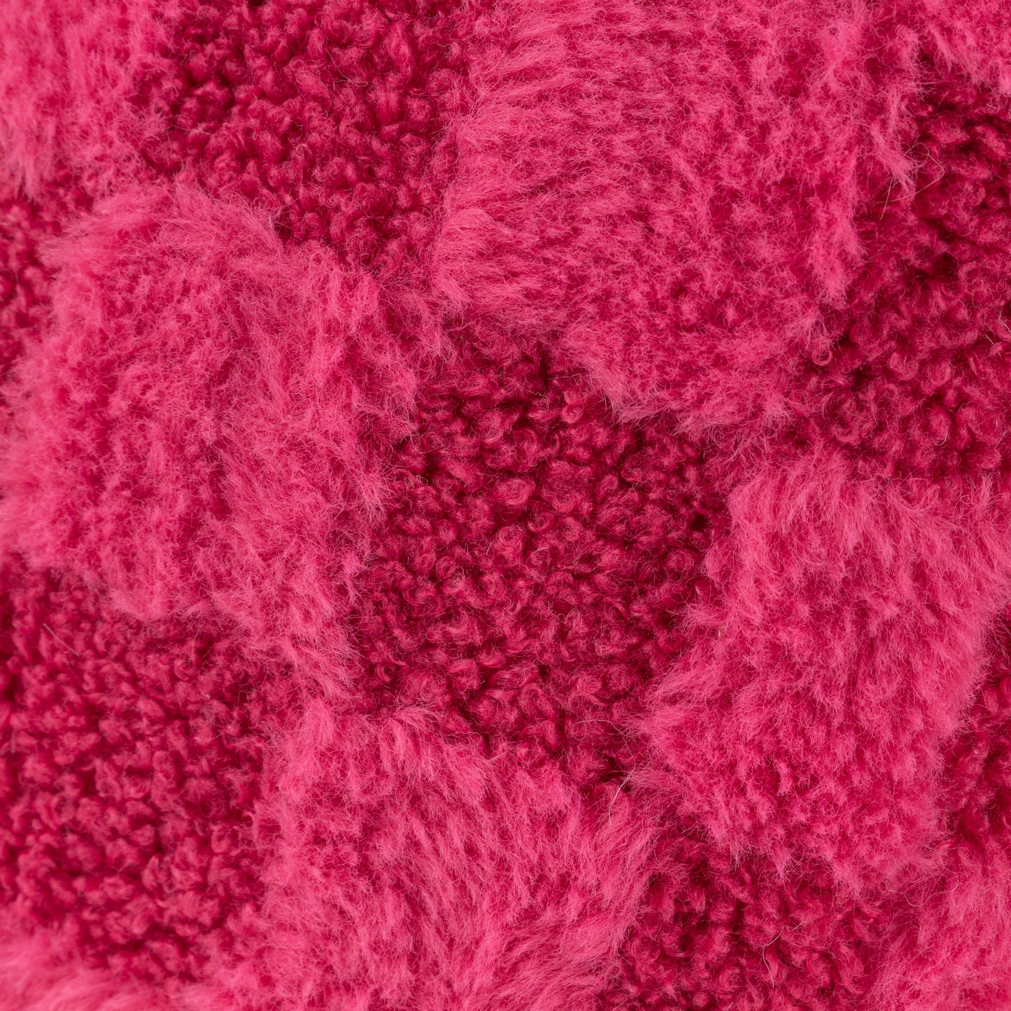 CHECK IT BOUCLE 45X45 CUSHION CASE PINKY CRUSH