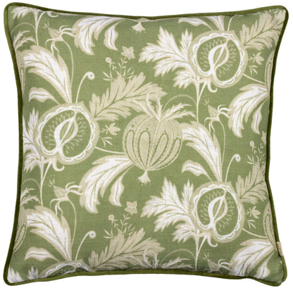 CHATSWORTH HEIRLOOM 43X43 CUSHION CASE OLIVE