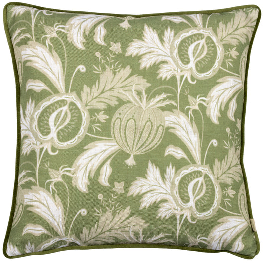 CHATSWORTH HEIRLOOM 43X43 CUSHION CASE OLIVE