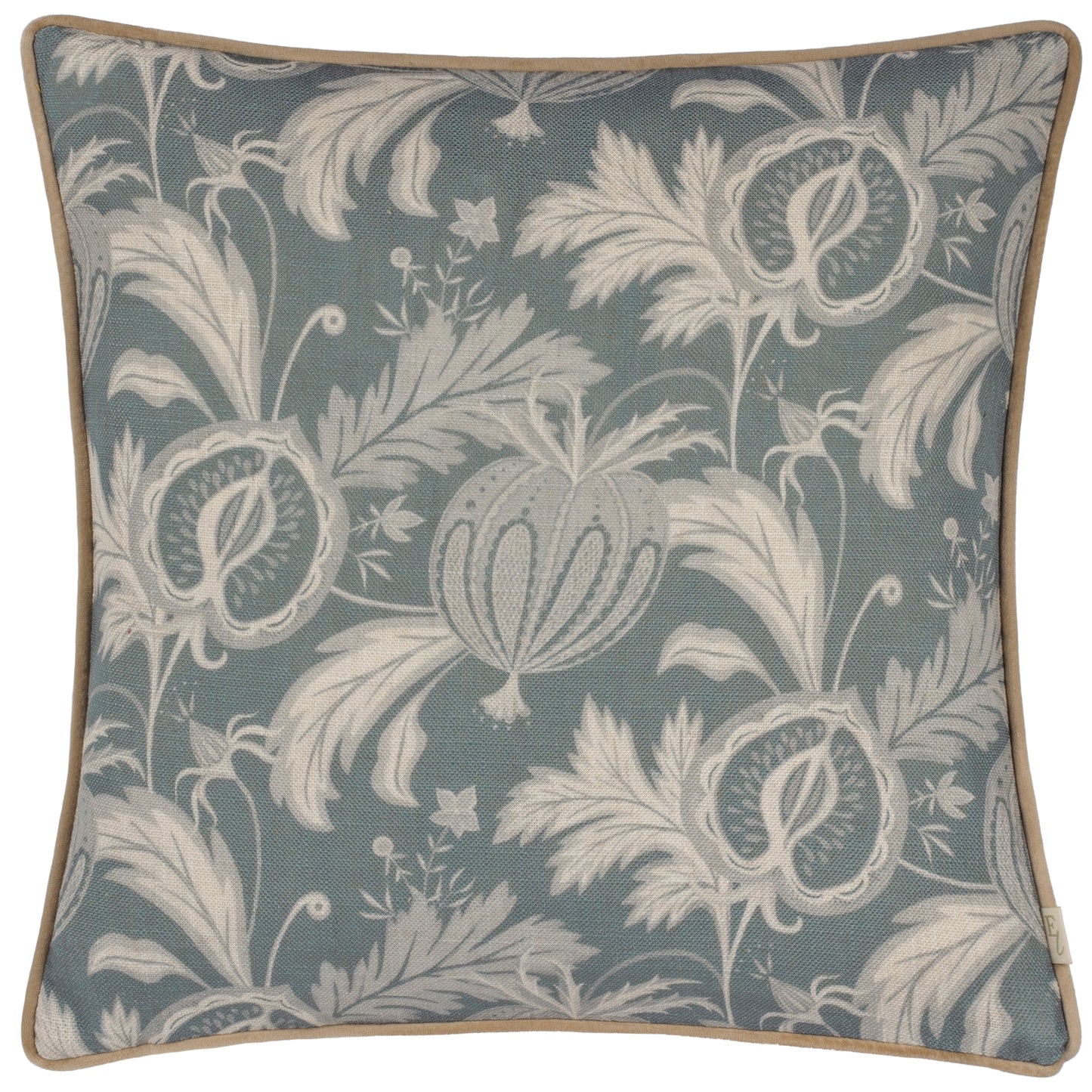 CHATSWORTH HEIRLOOM 43X43 CUSHION CASE PETROL