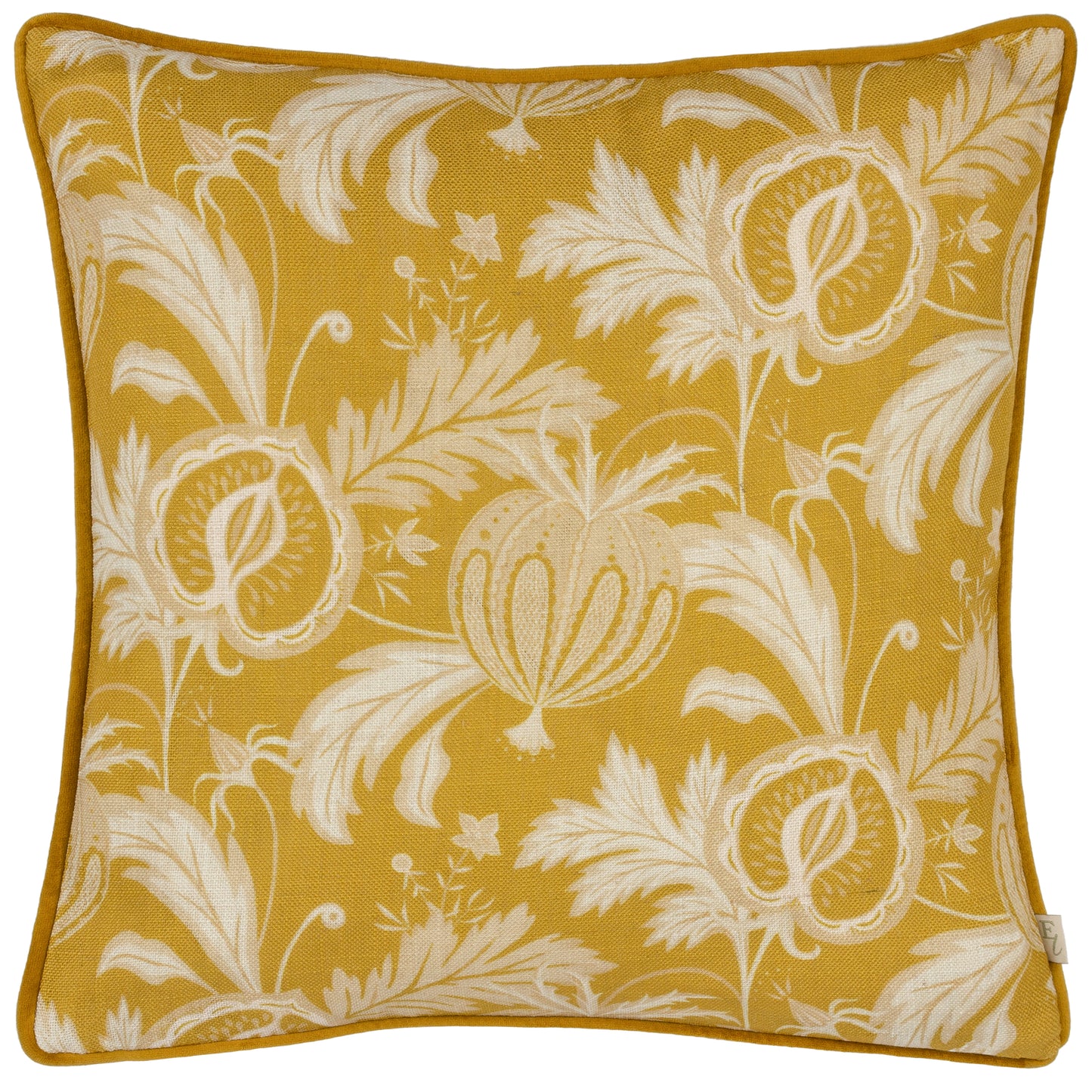 CHATSWORTH HEIRLOOM 43X43 CUSHION CASE SAFFRON