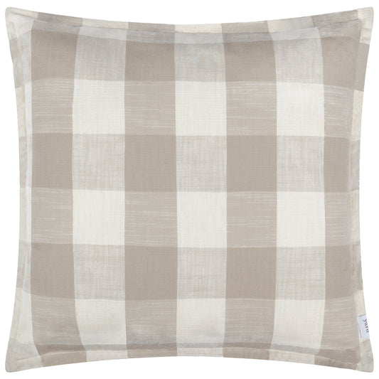CHESIL CHECK 50X50 OUTDOOR CUSHION CASE NATURAL