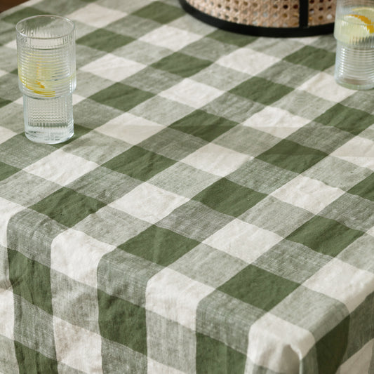 CHESIL CHECK 130X170 THROW MOSS