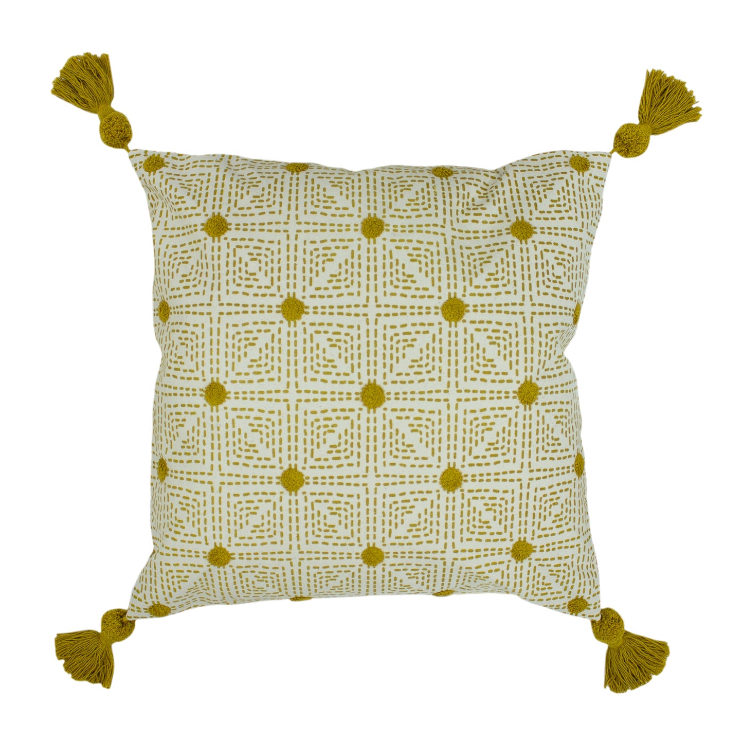 CHIA 50X50 C/CASE OCHRE