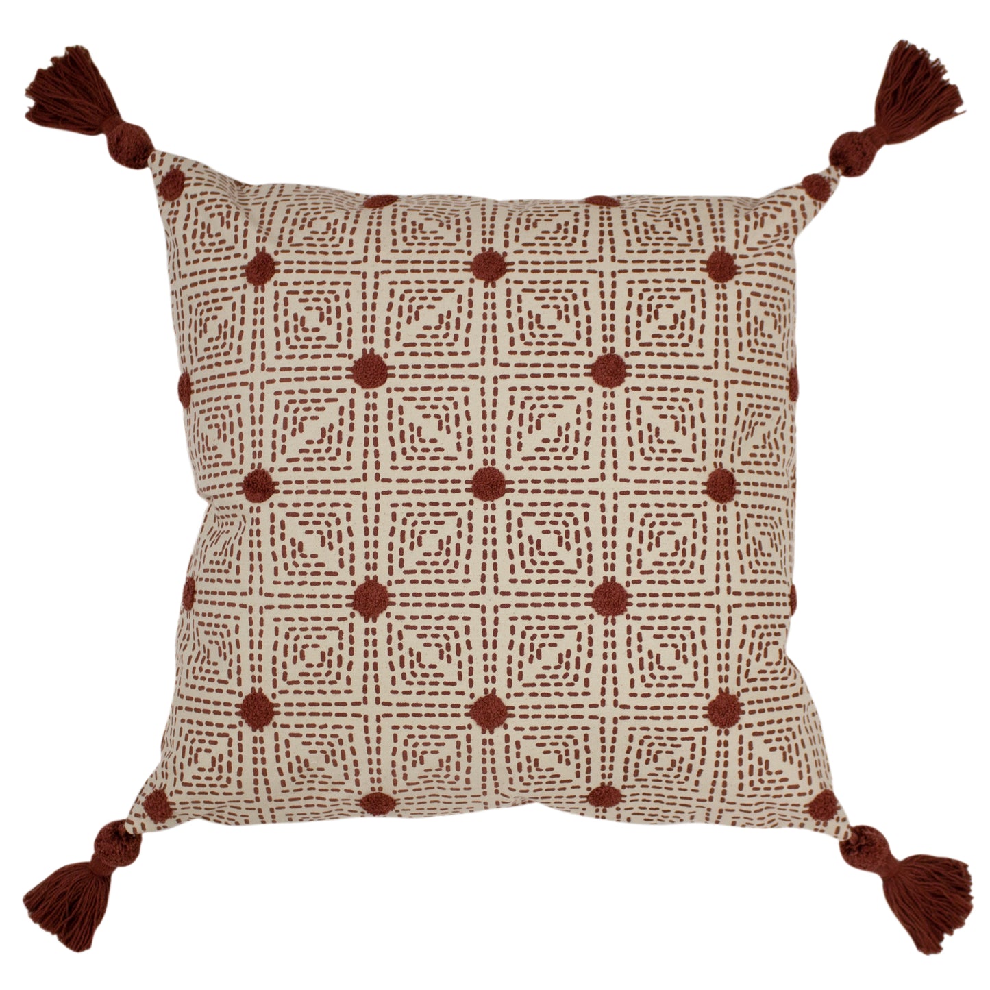 CHIA 50X50 C/CASE RED CLAY