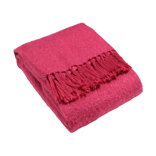 CHILTERN THROW 127X180 FUCHS
