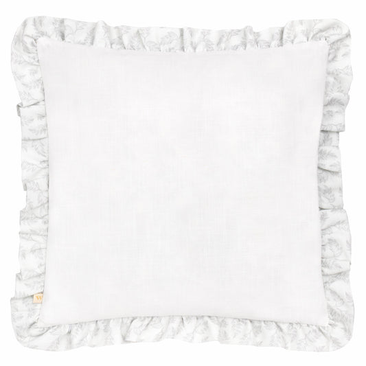 CHLOE 50X50 CUSHION CASE SOFT WHITE