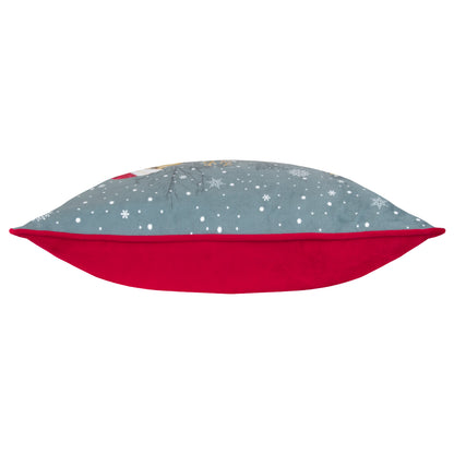 CHRISTMAS DOG 30X50 CUSHION CASE MULTI