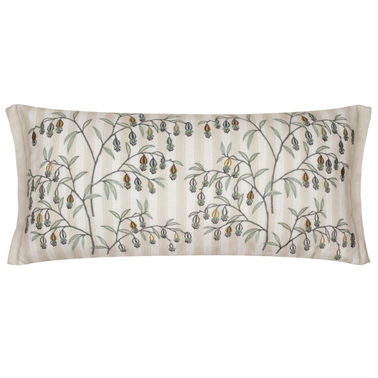 CHINESE LANTERNS 30X65 CUSHION CASE LINEN