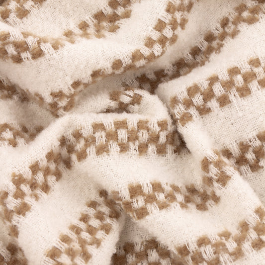 CLYNE 130X180 THROW BROWN