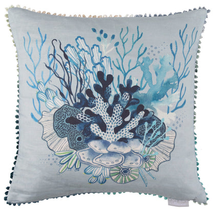 CORALIE 30x30 CUSHION CASE COBALT