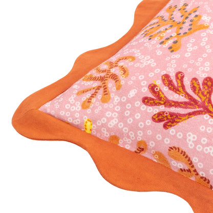 CORAL 50X50 CUSHION CASE SANDY PINK