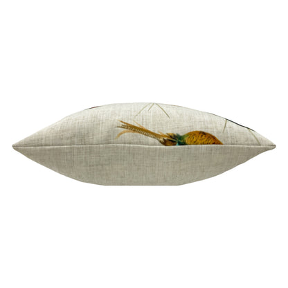 COUNTRY FLYING PHEASANTS 43X43 CUSHION CASE MULTI